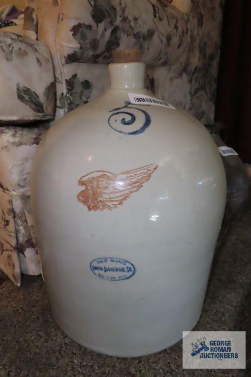 Red Wing stoneware jug