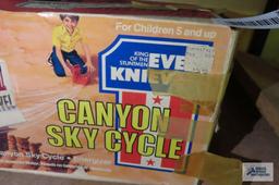 Evel Knievel Canyon Sky cycle with box