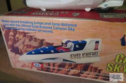 Evel Knievel Canyon Sky cycle with box