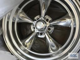 (2) AMERICAN RACING ALUMINUM WHEELS