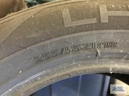 (2) LIONHART TRUCK TIRES, 255/55R18