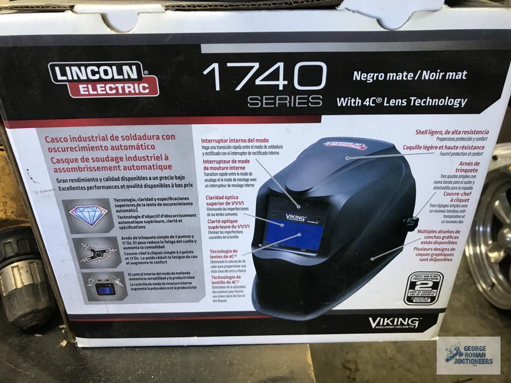 (2) WELDING HELMETS