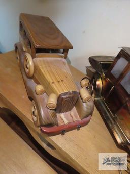 Wood car and car light