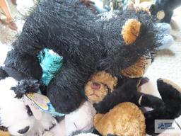 Large assortment of bears