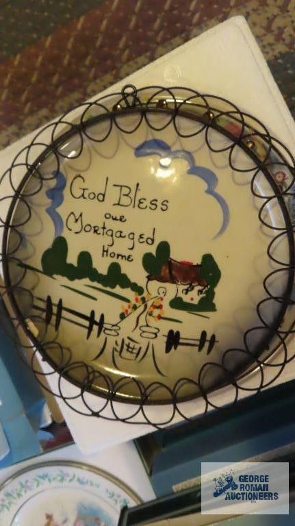 Large collection of plates including Holly Hobbie,...Charles Dickens Christmas limited edition plate