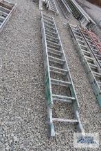 Aluminum 26 ft extension ladder