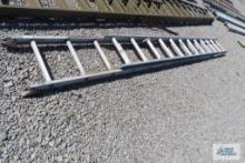 24 ft aluminum extension ladder