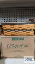 Longaberger welcome home basket.