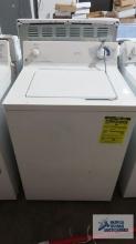 GE super capacity washer, model number WHDSR209D6WW