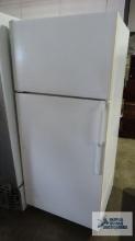 GE refrigerator, model number TBX16SASFLWH