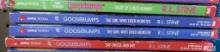 (4) R.L. Stine Goosebumps books