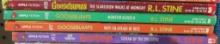 (4) R. L. Stine Goosebumps books