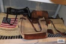 lot of ladies purses