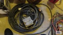 heavy duty extension cord and copper wire