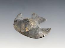 Beautifully detailed 1 1/16" Bird Effigy Pendant found in Peru. Made from mixed metals.