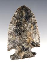 2 1/4" Intrusive Mound made from Coshocton Flint.