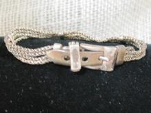 Tiffany & Co. Sterling Silver Belt Buckle Bracelet