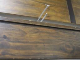 Standard Furniture King Size Plank Sleigh Bed