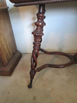 Antique Table with Carved Legs