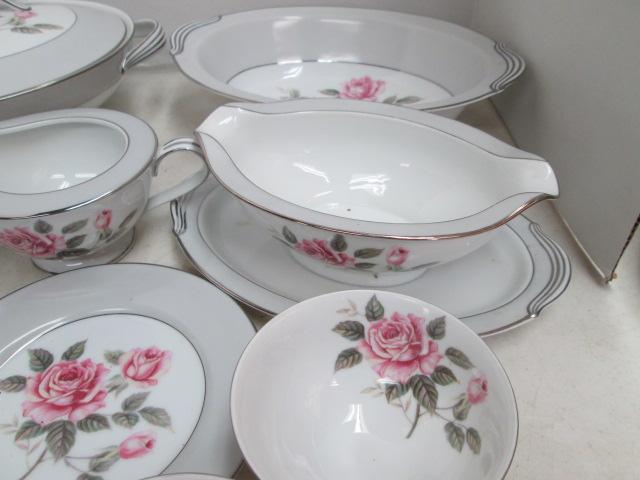 Nine Pieces of Noritake Arlington China