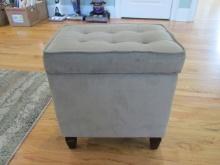 Microfiber Under Seat Storage Bench/Stool