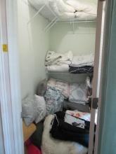 Contents of Bedding Closet-Large Grouping of Bedspread/Comforter Sets,