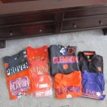 Clemson T-Shirts, New with Tags Hoodie and Golf Shirts