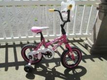 Huffy Girl's Minnie Mouse 12 1/2" Bike with Training Wheels