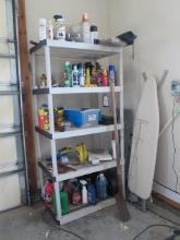 Heavy Duty Shelf Unit and Contents