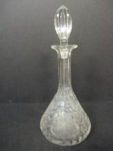 19th Century 3 Ring Neck Decanter