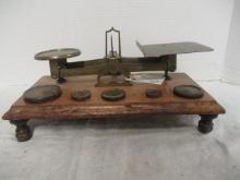 Table Top Postage Scales w/Weights