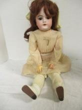 Poseable Porcelain Head Doll w/Composite Body