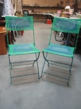 Metal Folding Chairs (Lot of 2)