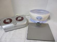 Homedics Foot Pleaser, Parafin Wax Machine, Scales