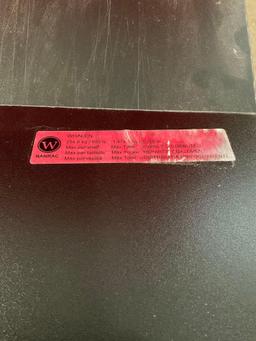 2 pcs Modern Whalen Steel & Composite Black 5 Tier Shelves Model # WSZB244872-SV5MS. See pics.