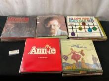 Collection of Vinyl Records, about 75, showtunes, big band, Jazz, crooners