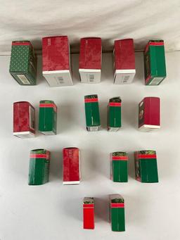 16 pcs Vintage Hallmark Keepsake Christmas Ornament Assortment. Original Boxes. See pics.