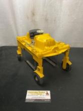 Vintage 1940-50s Swan Hill Cari Car Lumber Hauler Toy, Cast Metal