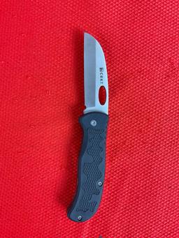 CRKT "Edgie" 3" 420J2 Steel Self-Sharpening Slip Joint Folding Knife Model 6442. NIB. See pics.