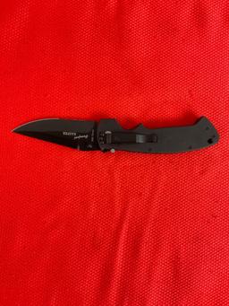 CRKT Crawford Kasper 4" Stainless Steel Folding Blade Tactical Knife Model 6783K w/ NRA Logo. NIB.