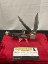 Vintage Western 062 Two Blade Folding Knife, Delrin scales