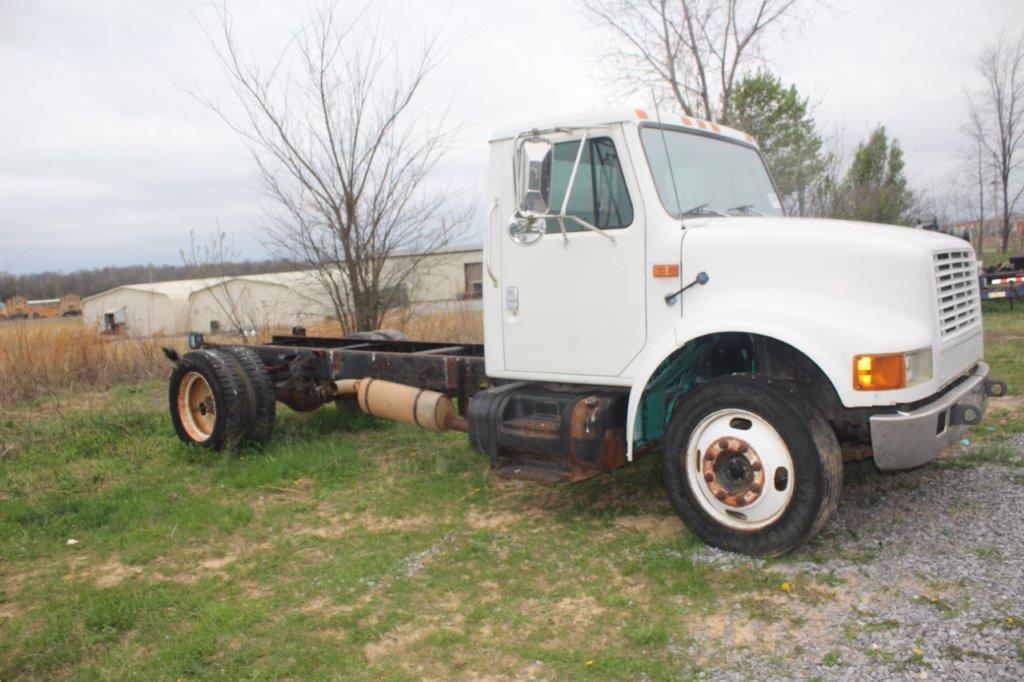 1997 International Single Axle Truck Chassis Mdl#4700, 192" Wheel Base, 46