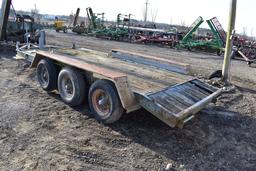 Shop Bulit Tri Axle Trailer 16 Ft