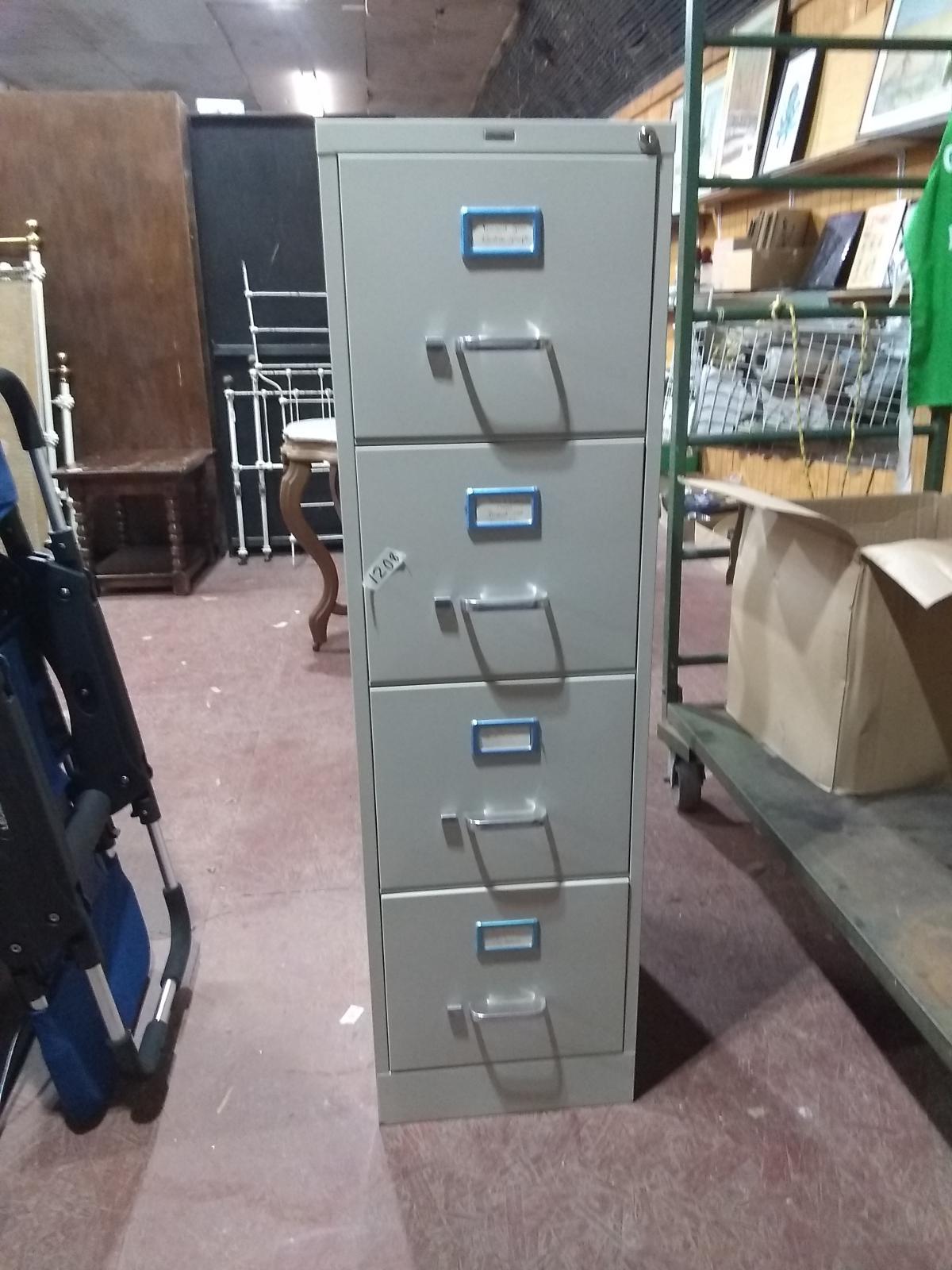 Officemax 4 Drawer Metal File Cabinet