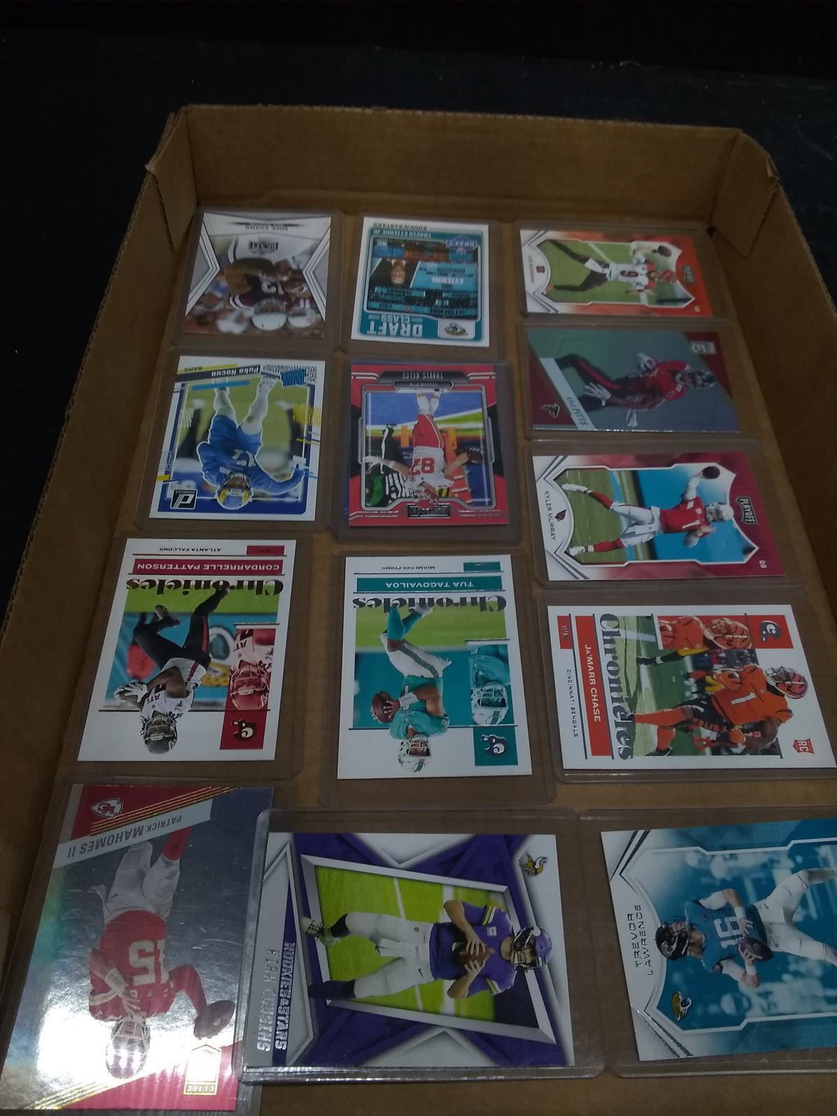 Assorted Football Trading Cards