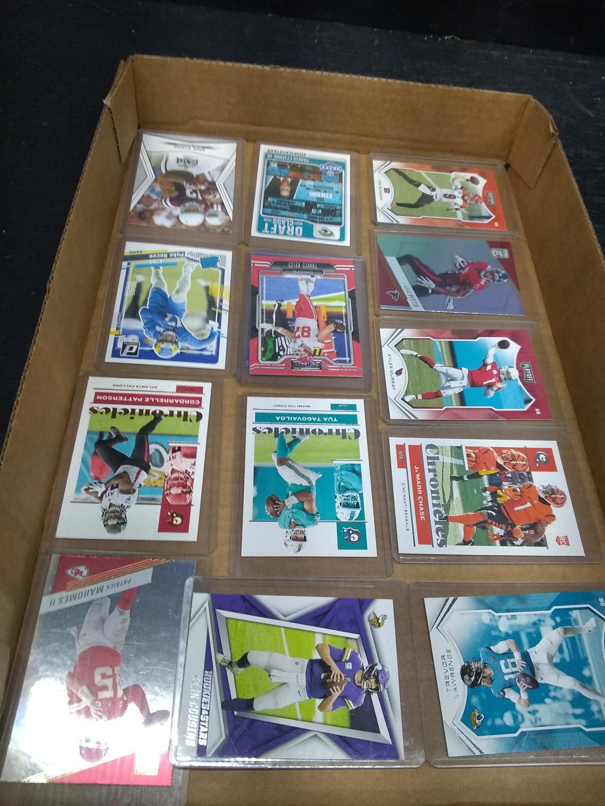 Assorted Football Trading Cards