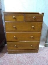 Vintage Pine Child's Dresser 2/3