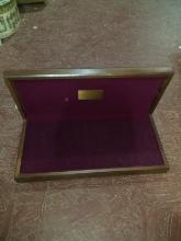 BL-Danbury Mint Wooden Storage Box