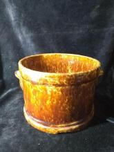 Antique Bennington Pottery Speckle Glazed Pot