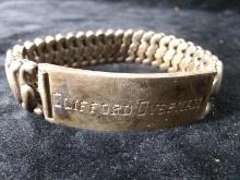 Sterling Silver Stretch Men's Bracelet